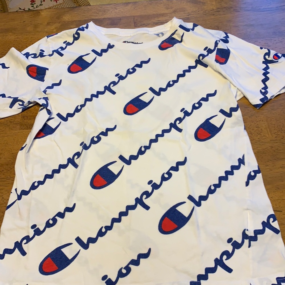 Boys champion tee